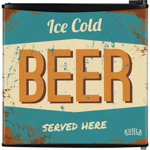 BOXED KUHLA KUHLA KTTF0E6B-1011 MINI FRIDGE - BLACK