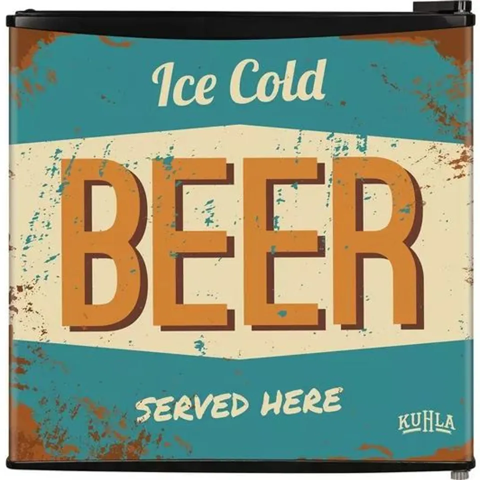 BOXED KUHLA KUHLA KTTF0E6B-1011 MINI FRIDGE - BLACK