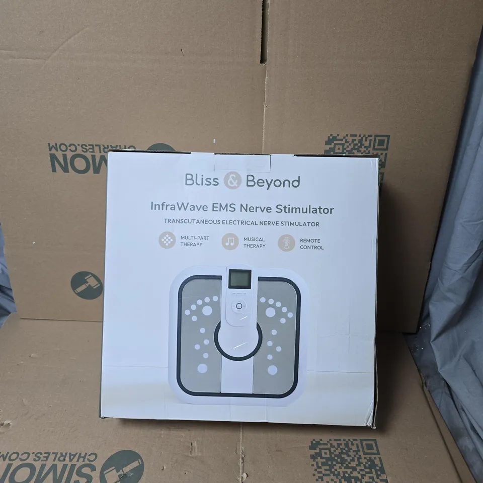 BLISS & BEYOND INFRAWAVE EMS NERVE STIMULATOR (TENS DEVICE)