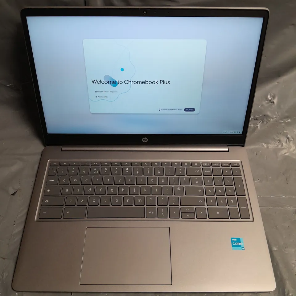 UNBOXED HP CHROMEBOOK PLUS INTEL CORE I3 - 15A-NB0004NA