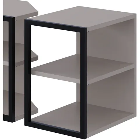BOXED ECHO MODERN MINIMALIST SIDE TABLE