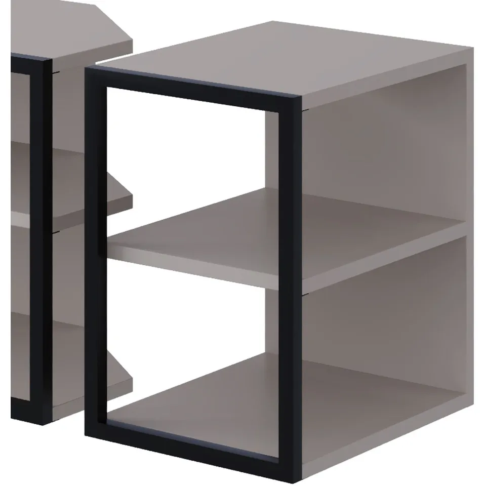 BOXED ECHO MODERN MINIMALIST SIDE TABLE