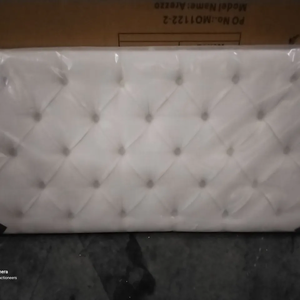 BAGGED ESTERS UPHOLSTERED 125CM HEADBOARD FOR A 4FT BED 