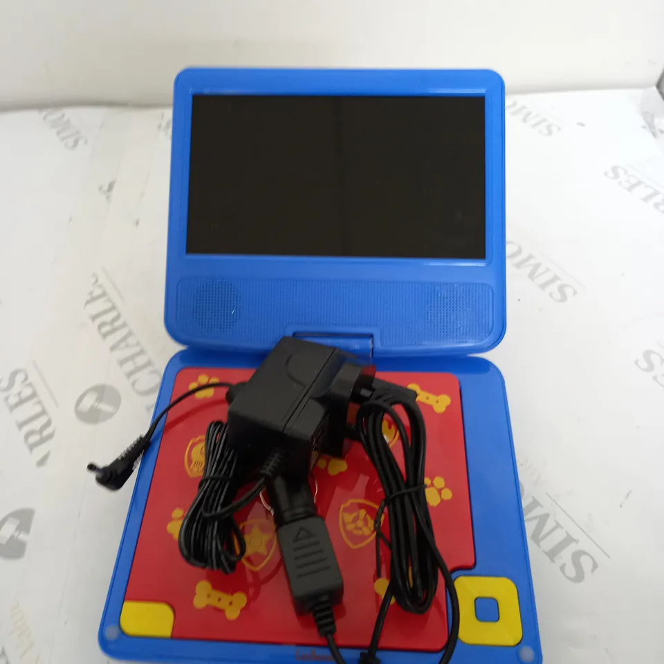 PAW PATROL PORTABLE DVD PLAYER RRP £89.99