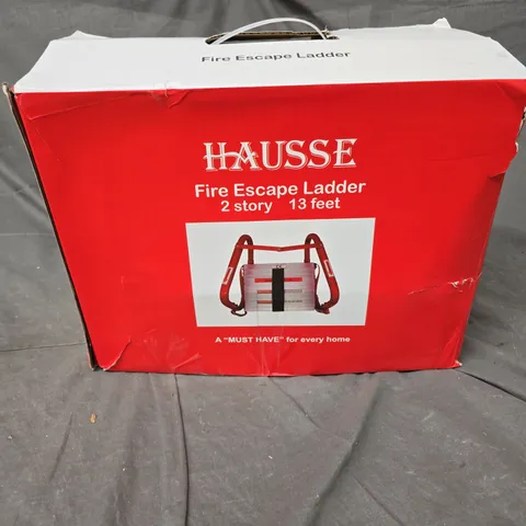 BOXED HAUSSE 2 STORY FIRE ESCAPE LADDER 