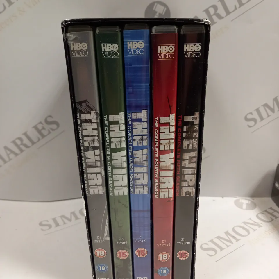 BOXED THE WIRE COMPLETE SERIES DVD BOX SET 
