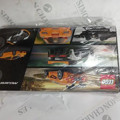 BOXED LEGO MCLAREN SET