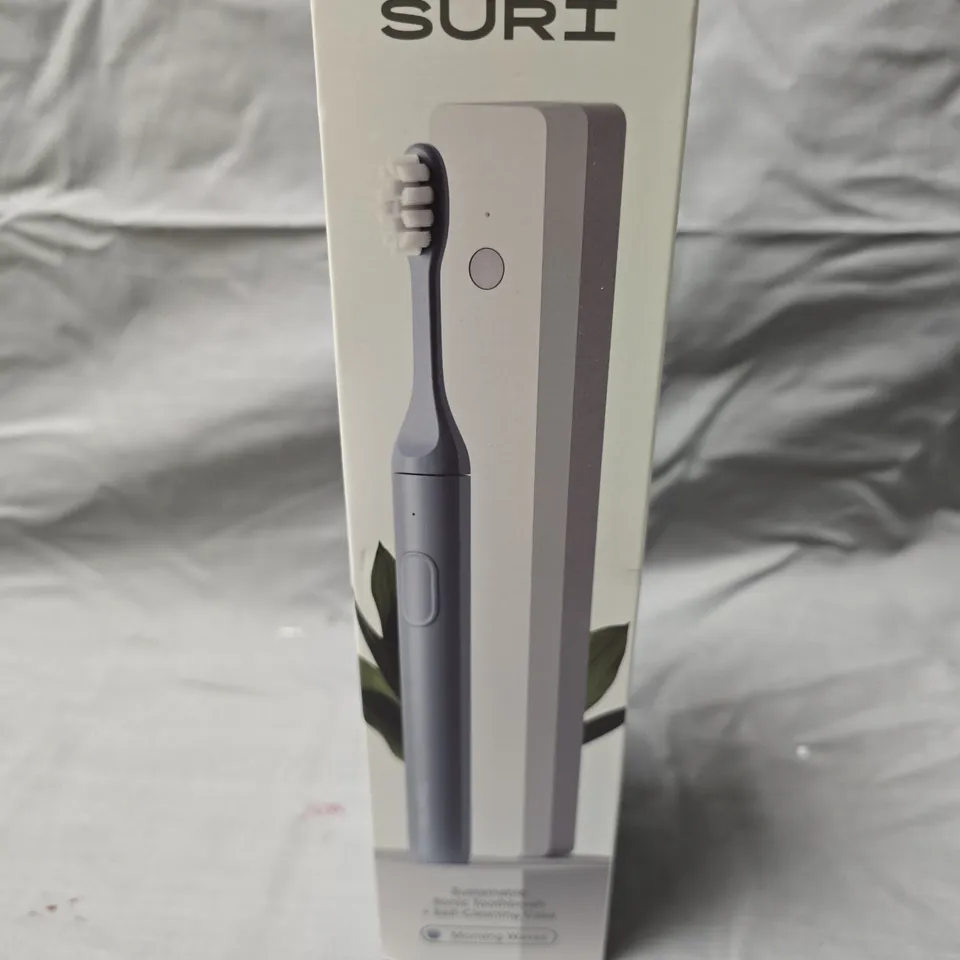 SEALED SURI SUSTAINABLE SONIC TOOTHBRUSH IN MORNING WAVES 