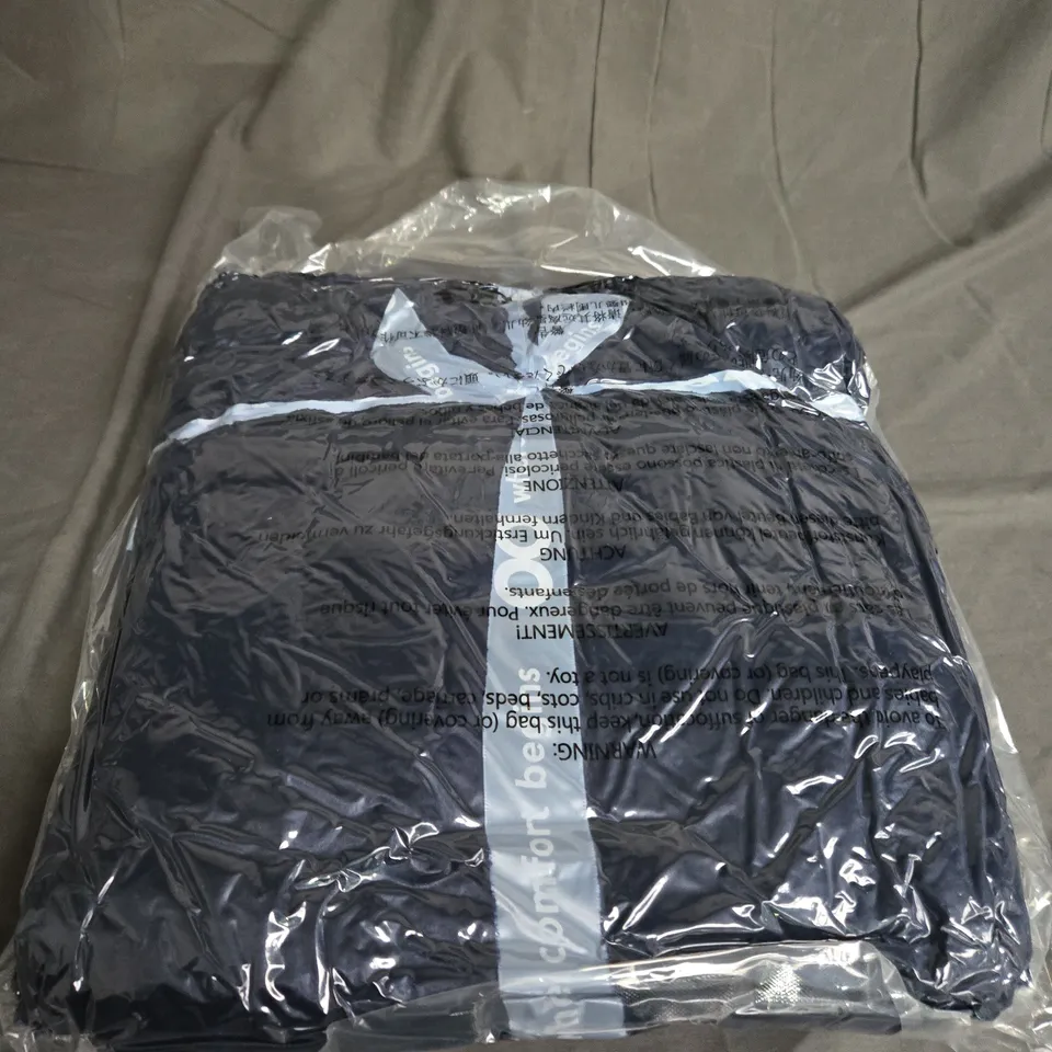 SEALED OODIE ADULT OVERSIZED HOODED BLANKET - BLUE 