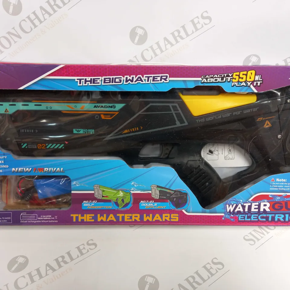 BOXED FEVER WATER WORLD THE BIG WATER ELECTRIC WATER GUN