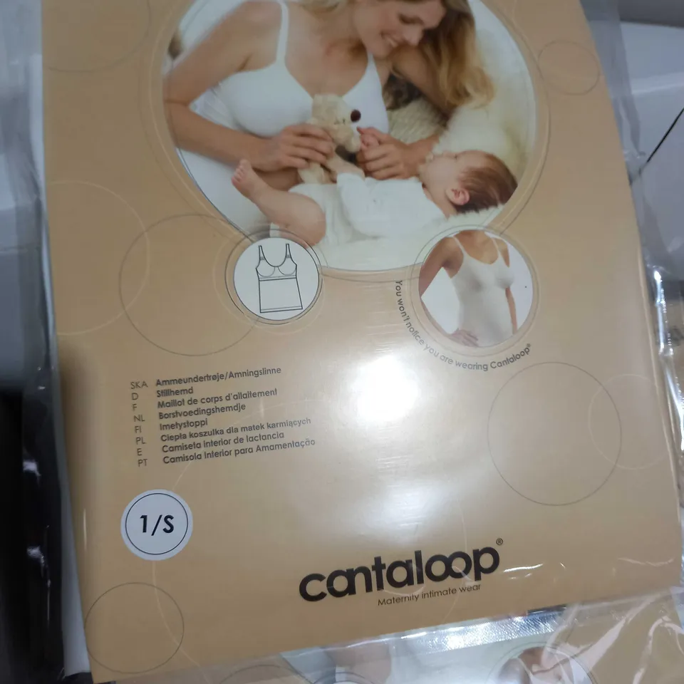 CANTALOOP NURSING CAMISOLE WHITE, SMALL APPROX. 10pc