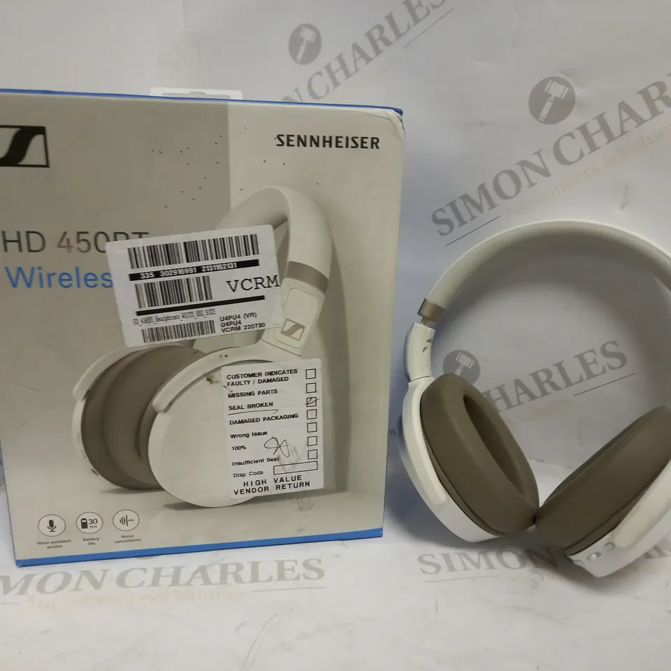 SENNHEISER HD 450BT WIRELESS HEADPHONES