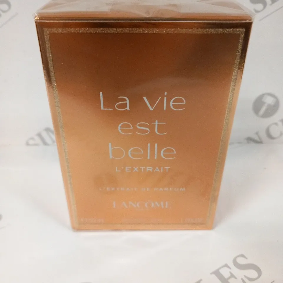 BOXED AND SEALED LA VIE EST BELLE L'EXTRAIT DE PARFUM LANCOME PARIS 50ML