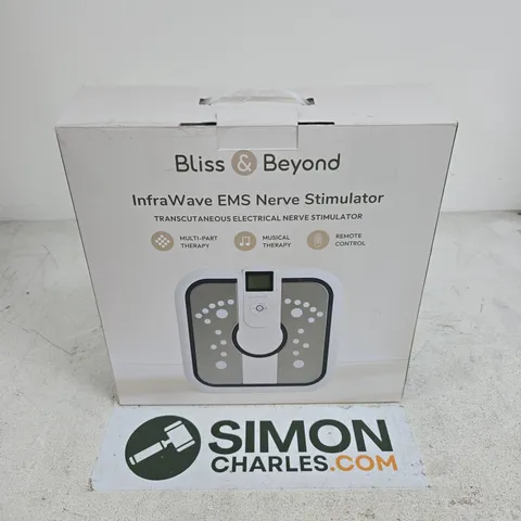 BOXED BLISS & BEYOND INFRAWAVE EMS SERVE STIMULATOR