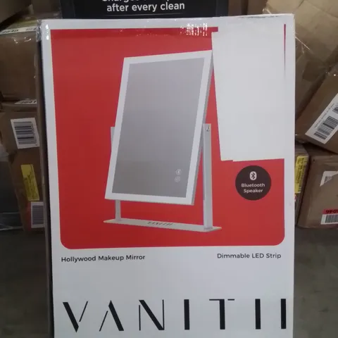 BOXED BLUETOOTH HOLLYWOOD MAKEUP MIRROR