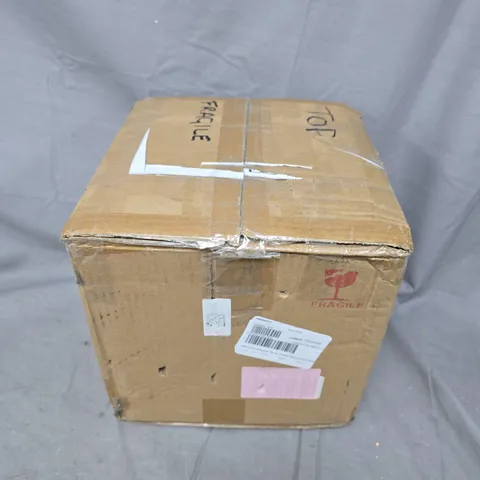 OUTLET HOME REFLECTION SET OF 2 FROSTED GLASS LED LIGHT STAND