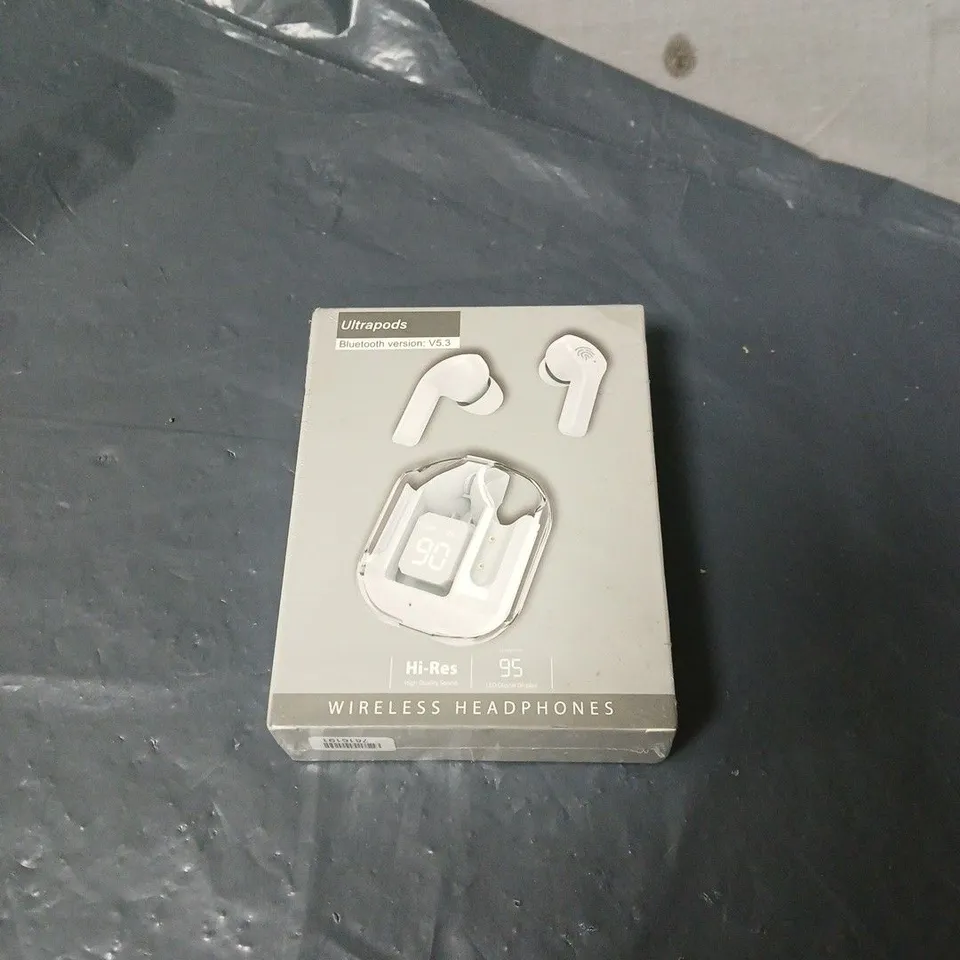 ULTRAPODS BLUETOOTH WIRELESS HEADPHONES BOXED