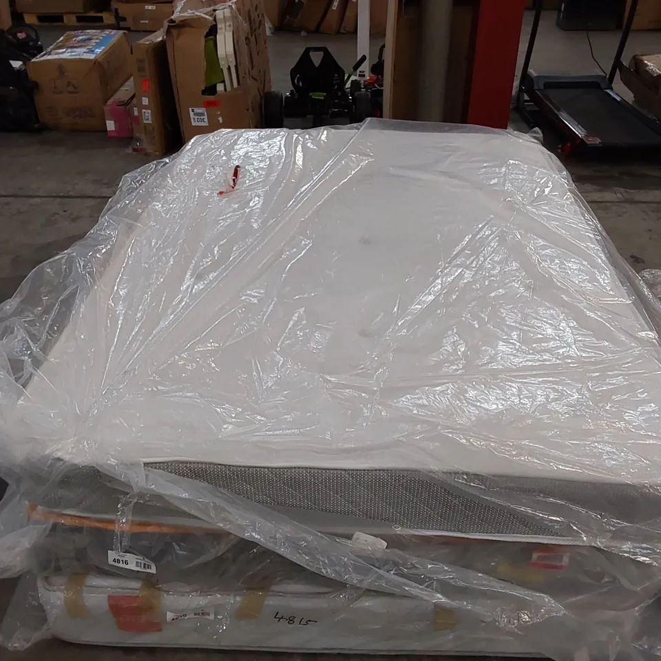 BAGGED 4'6" DOUBLE MEMORFOAM OPEN COIL MATTRESS 