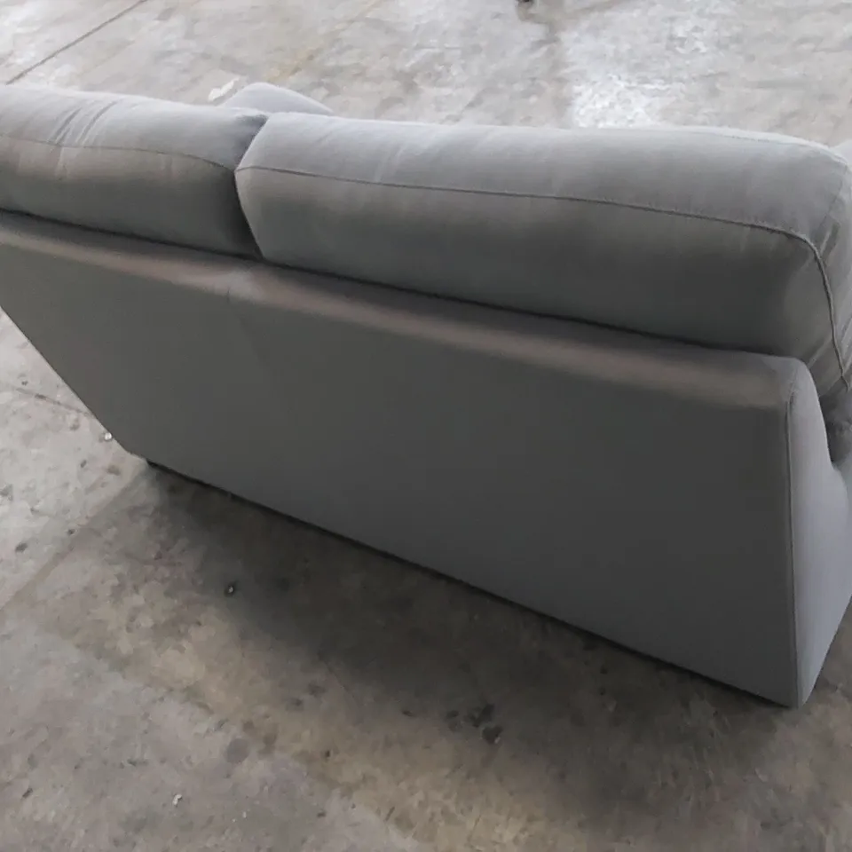 QUALITY ITALIAN DESIGNER VIRGILIO 2 SEATER SOFA IN GREY