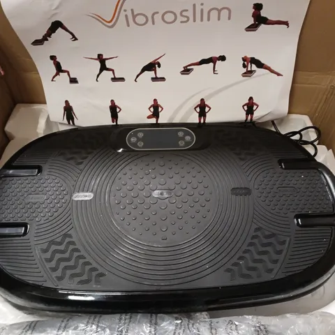 VIBROSLIM FITNESS BOARD IN BLACK - COLLECTION ONLY