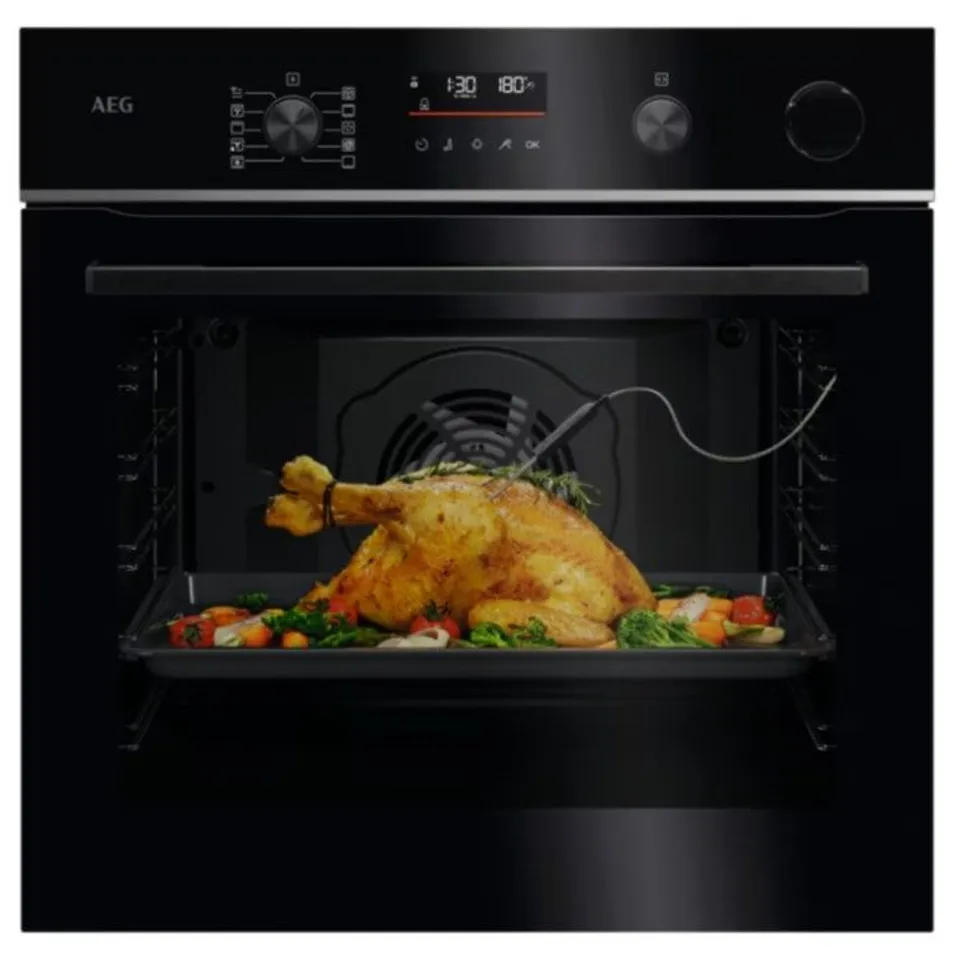 AEG TR6PB521SB 6000 SENSECOOK WITH STEAMCRISP PYROLYTIC SELF CLEAN BUILT-IN OVEN