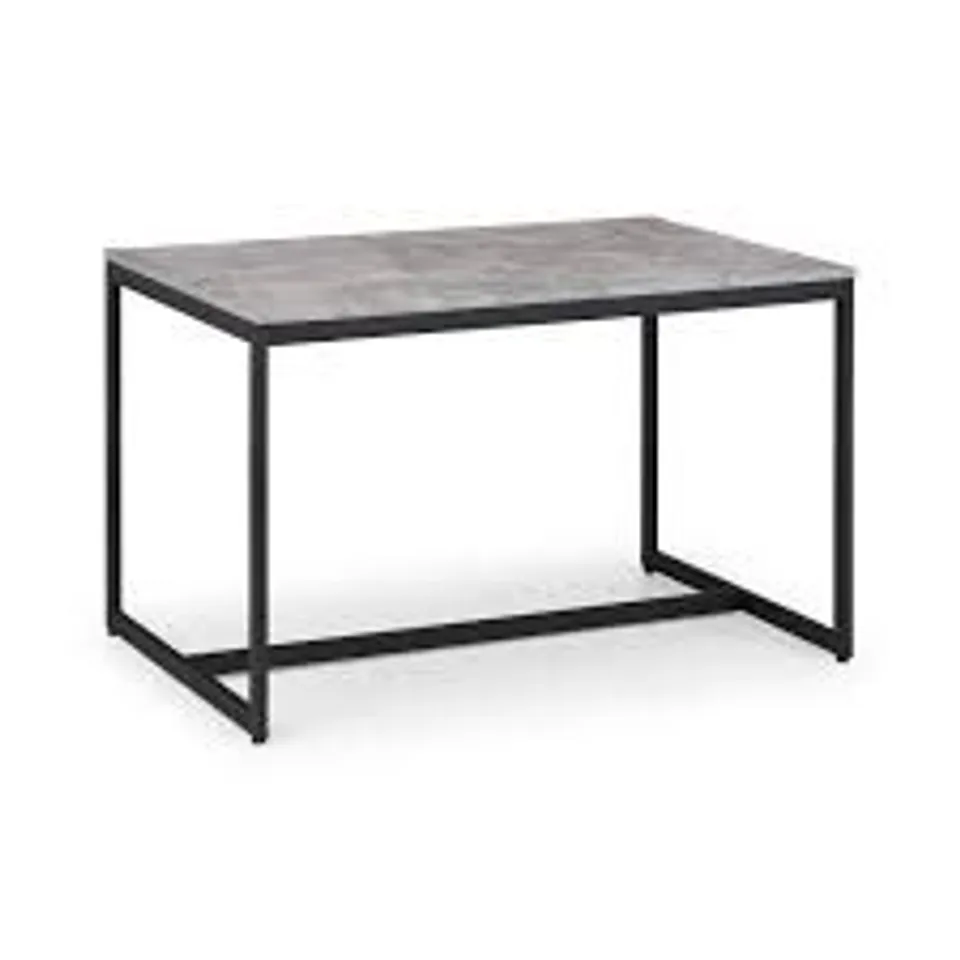 BOXED JULIAN BOWEN STATEN CONCRETE DINING TABLE