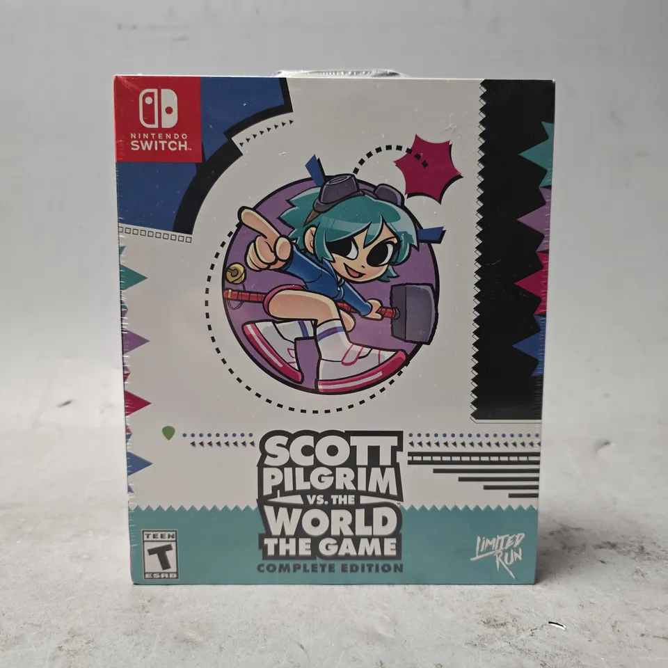 SEALED NINTENDO SWITCH SCOTT PILGRIM VS THE WORLD THE GAME COMPLETE EDITION 