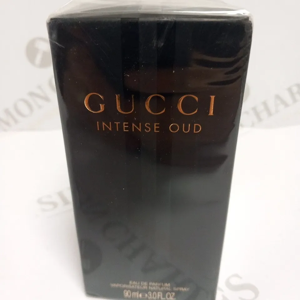 BOXED AND SEALED GUCCI INTENSE OUD EAU DE PARFUM 90ML