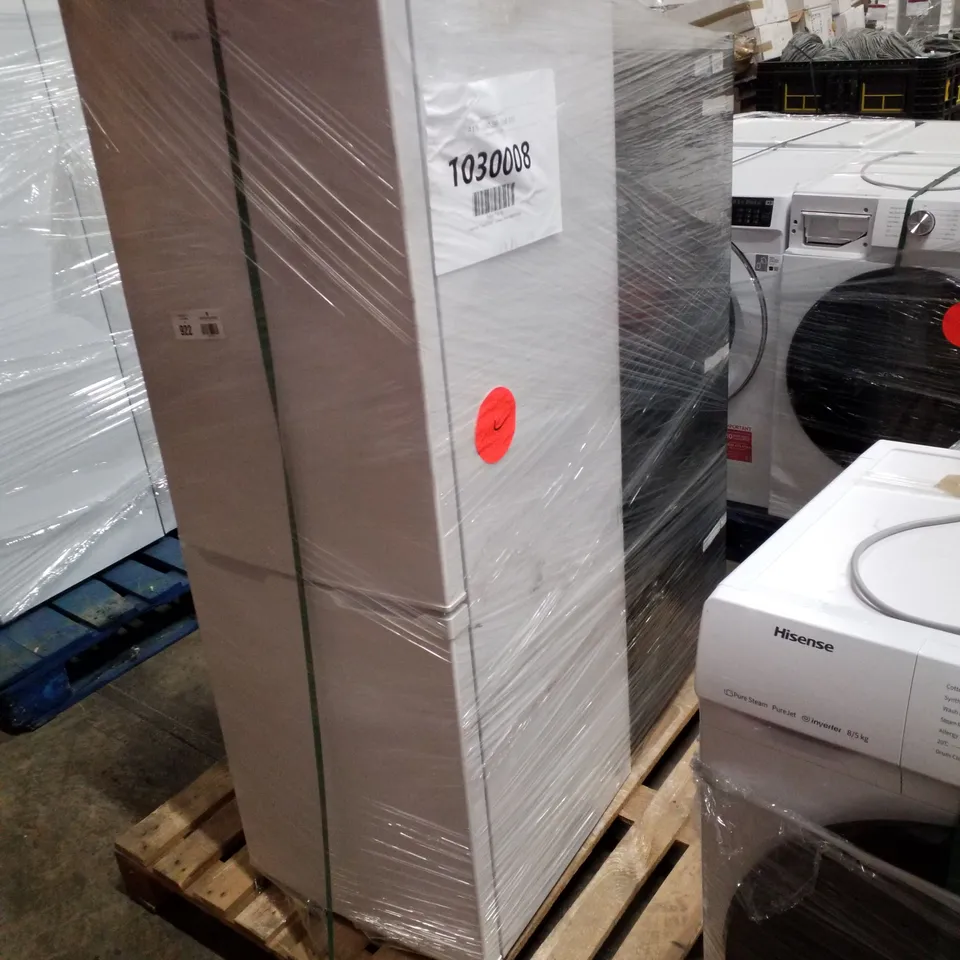 PALLET OF APPROXIMATELY 2 UNPROCESSED RAW RETURN WHITE GOODS TO INCLUDE