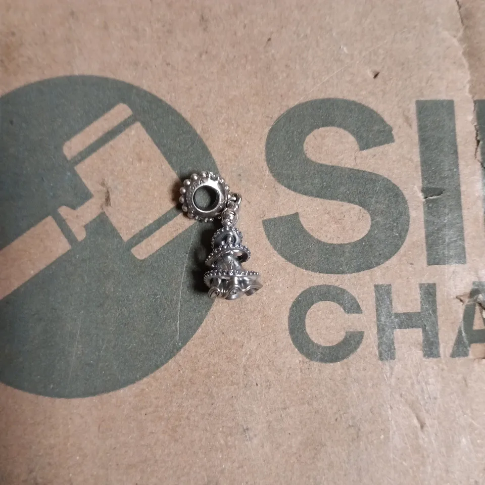 PANDORA BLUE/SILVER CHARM BOXED