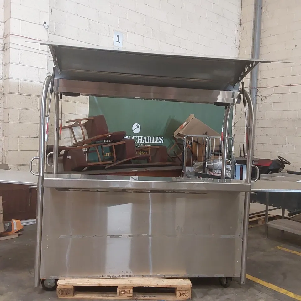 ETANK MOBILE COMMERCIAL COFFEE CART