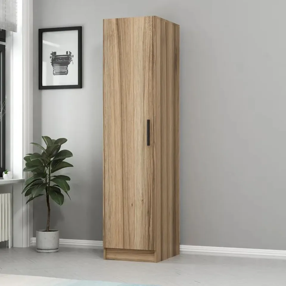 BOXED BRAWLEY 1 DOOR WARDROBE 
