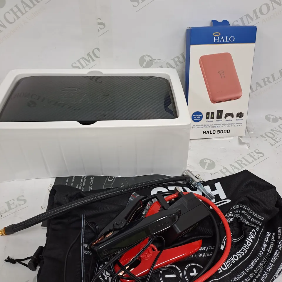 BOXED HALO AIR BOLT JUMPSTARTER KIT IN BLACK GRAPHITE COLOUR
