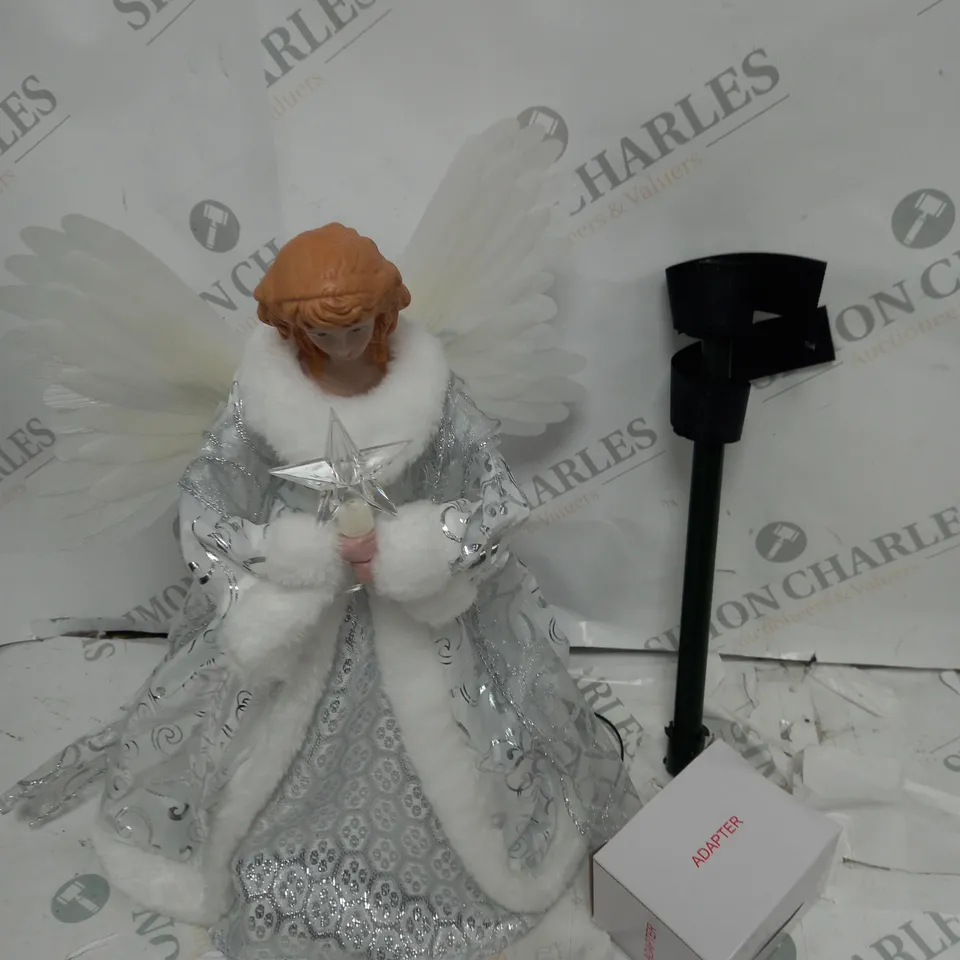 BOXED MR CHRISTMAS FIBER OPTIC ANIMATED ANGEL