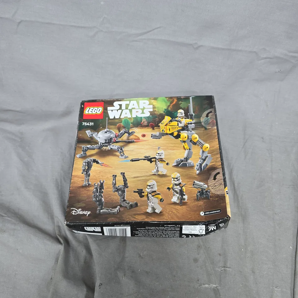 LEGO STAR WARS 327TH STAR CORPS CLONE TROOPERS BATTLE PACK 258 PIECES, 75431