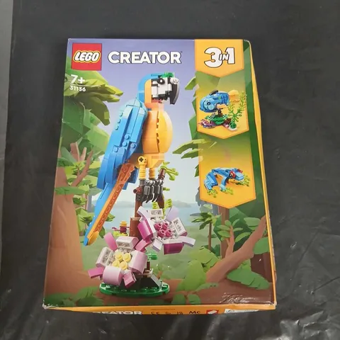 LEGO CREATOR 3-IN-1 PARROT JUNGLE SET – 31136 (BOXED)