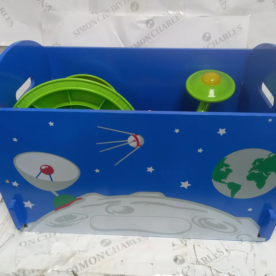 BOXED DOLLS CRIB WITH TOYS