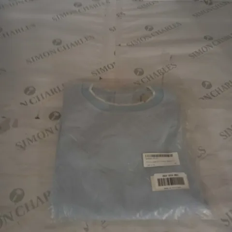 SCALLOP EDGE PUFF SLEEVE SWEATSHIRT SIZE XS