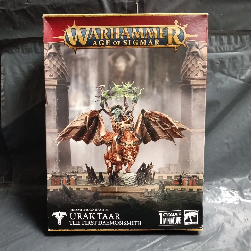 WARHAMMER AGE OF SIGMAR URAK TAAR THE FIRST DAEMONSMITH - 1 CITADEL MINIATURE