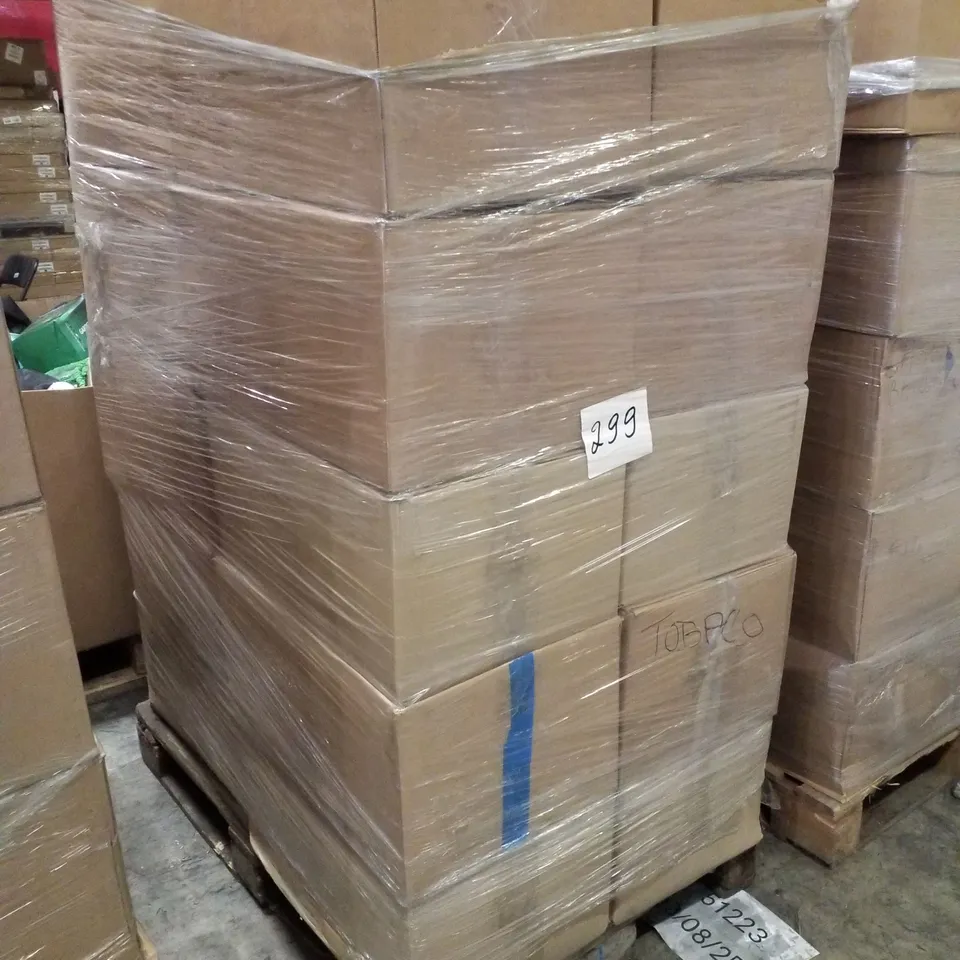 PALLET CONTAINING ASSORTED E-CIGARETTE & SMOKING PRODUCTS 