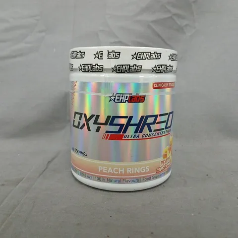 EHPLABS OXYSHRED ULTRA CONCENTRATION - CANDY PEACH RINGS FLAVOUR
