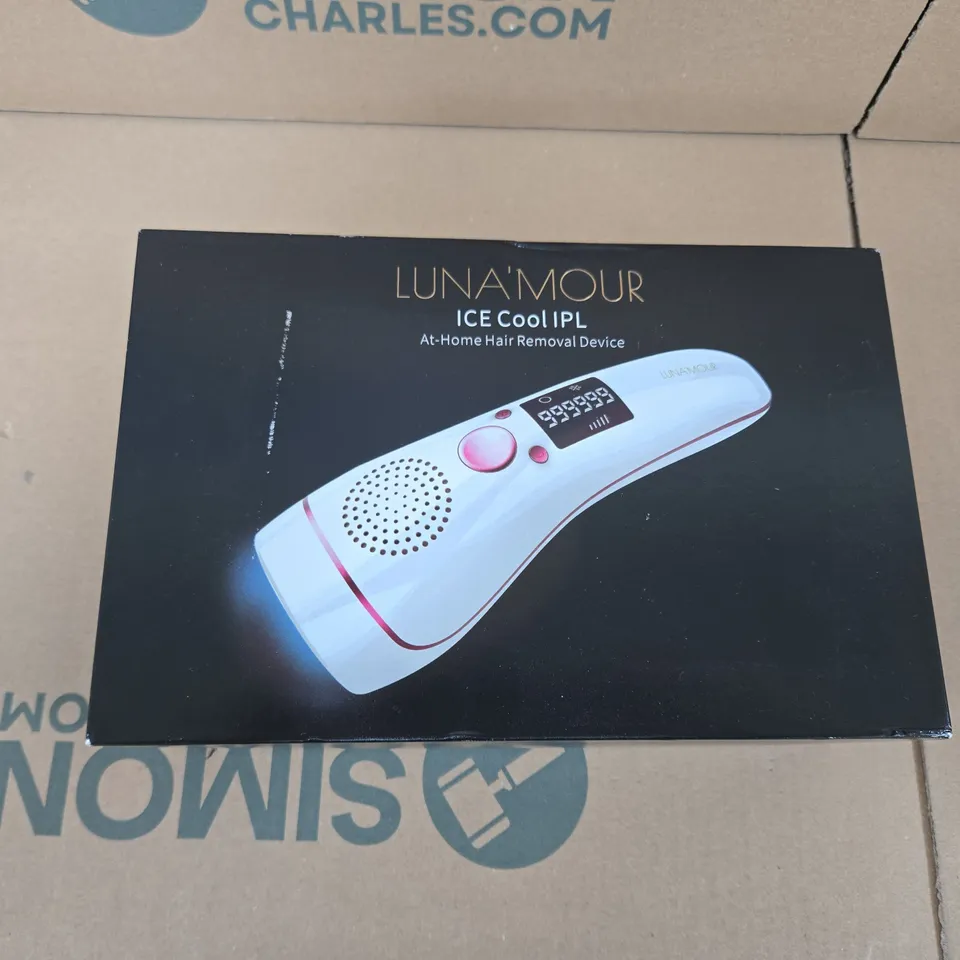 LUNA'MOUR ICE COOL IPL AT-HOME HAIR REMOVAL DEVICE - BOXED 