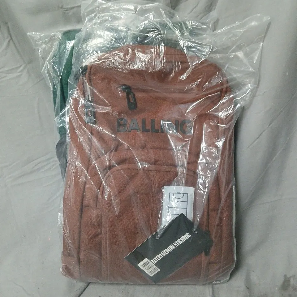 BALLING ALTER1 MEDIUM STICKBAG IN BROWN/GREEN