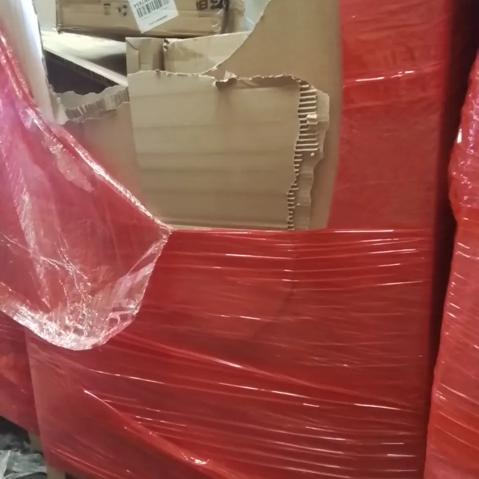 PALLET OF ASSORTED HOUSEHOLD GOODS AND PRODUCTS TO INCLUDE;TRAMPOLINE,CEILING LIGHT,,RETRACTABLE SAFETY GATE