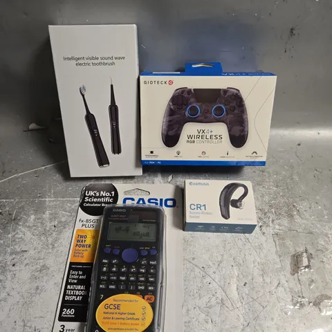 APPROXIMATELY 15 ASSORTED ELECTRICAL PRODUCTS TO INCLUDE WIRELESS CONTROLLER, BLUETOOTH HEADSET, ELECTRIC TOOTHBRUSH ETC 