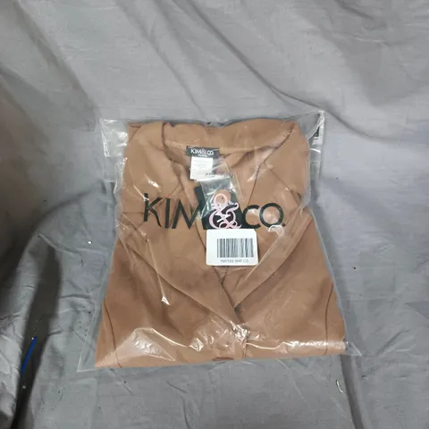 KIM & CO PETITE DEEP CAMEL KNITWEAR – UK LARGE (LG) – SEALED IN PACKAGING 