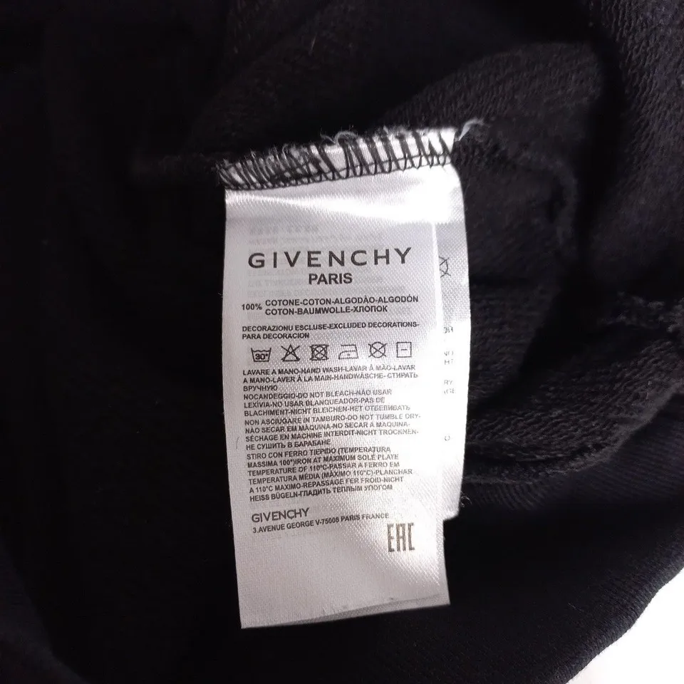 GIVENCHY PARIS LOGO SWEATSHIRT - SIZE XL