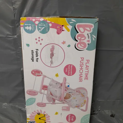 BOXED DOLL PLAYTIME PUSHCHAIR 