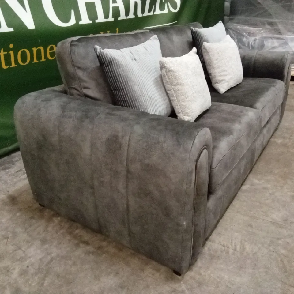 AMARA 2 SEATER SOFA - CHARCOAL RRP £1399