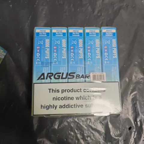 ARGUSBAR PRIME DISPOSABLE VAPE – BLUE RAZ LEMONADE, 6000 PUFFS